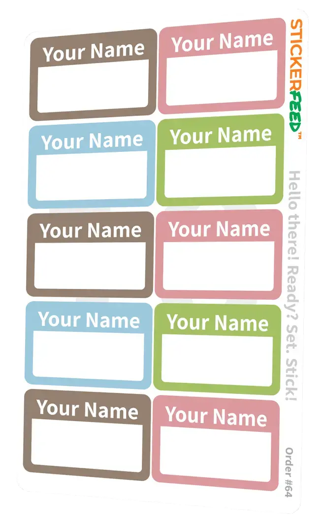 Baby Bottle Labels